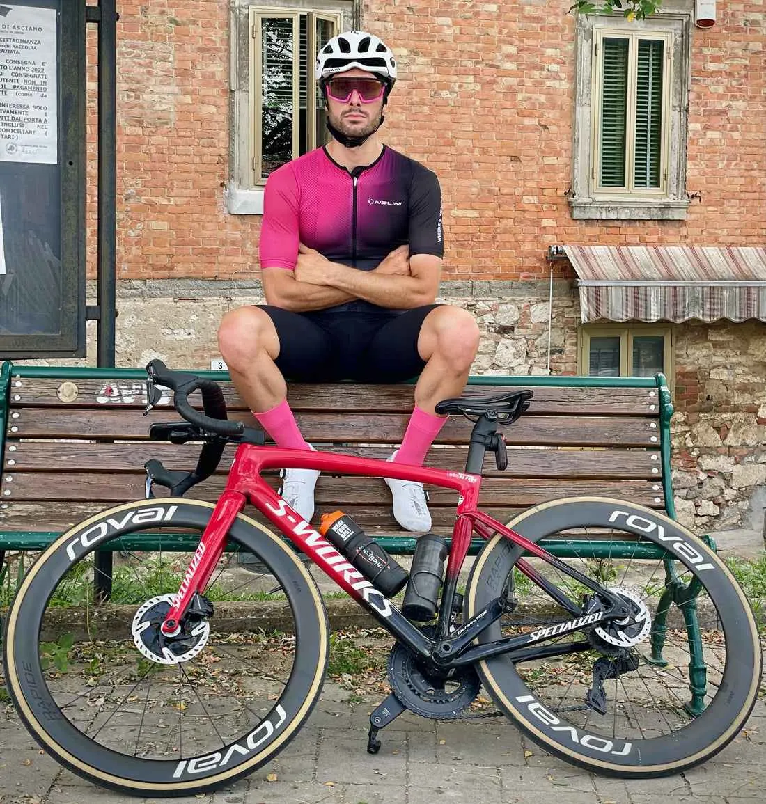 Demon Gravel occhiali ciclismo nero fotocromatici blu