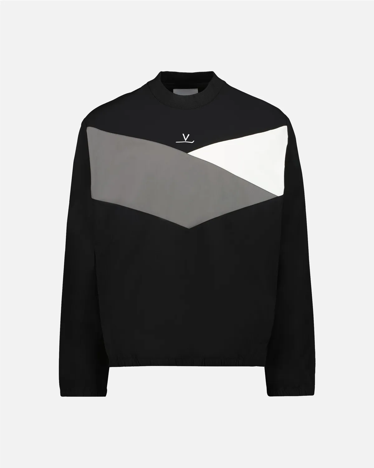 Vuarnet Technical maglia manica lunga nero grigio