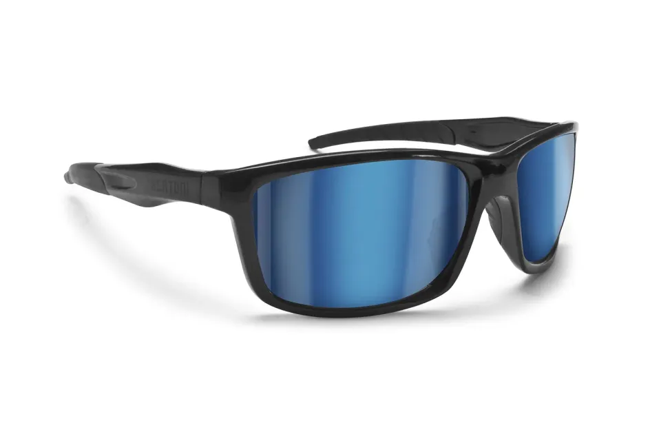 Bertoni Alien 02 occhiali sportivi antivento neri