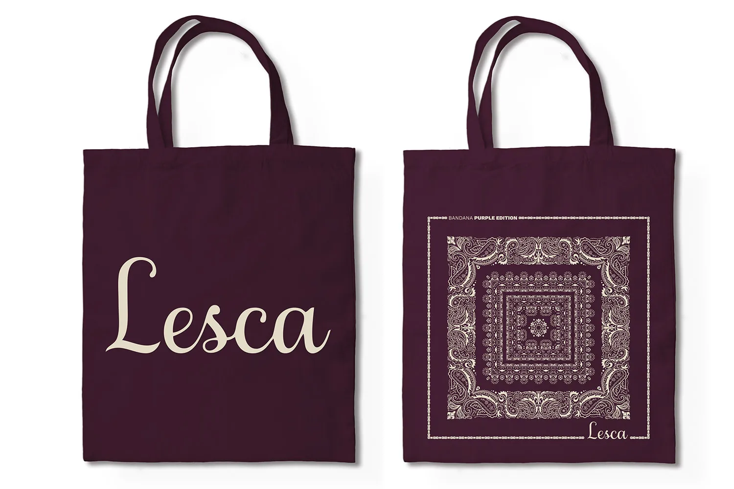 Lesca Tote Bag borsa shopping riutilizzabile