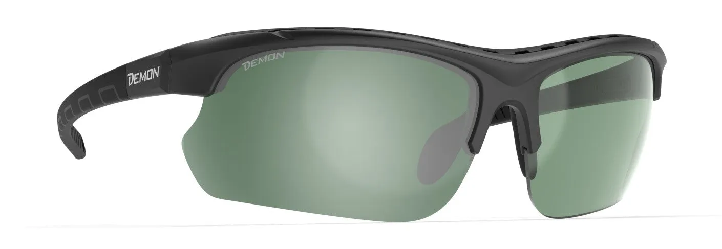 Demon Infinite Optic 2 occhiali running nero blu polarizzati