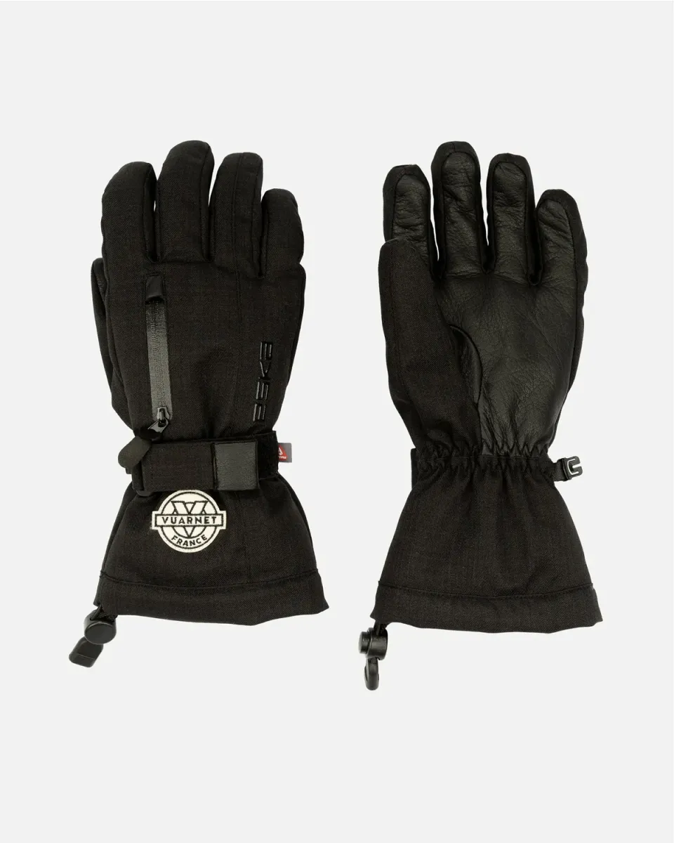 Eska x Vuarnet Insulated Gloves guanti sci neri isolati