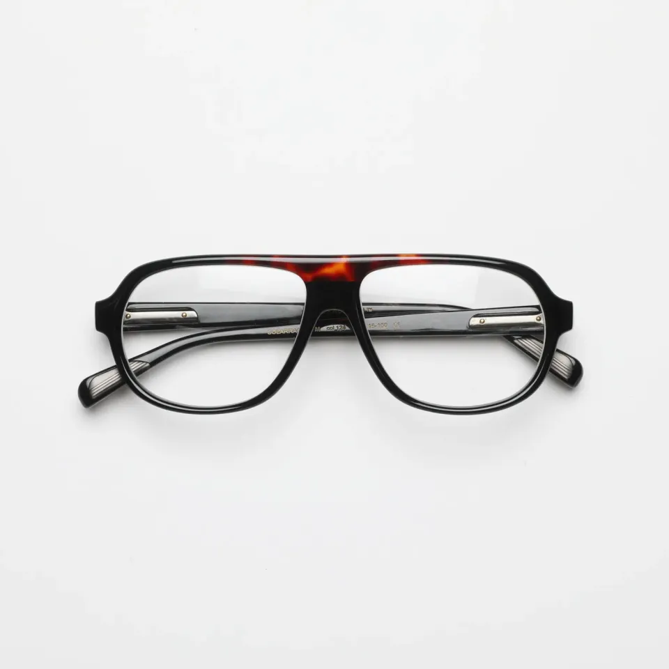 Steve McQueen Iconic Solar Racing occhiale sole nero