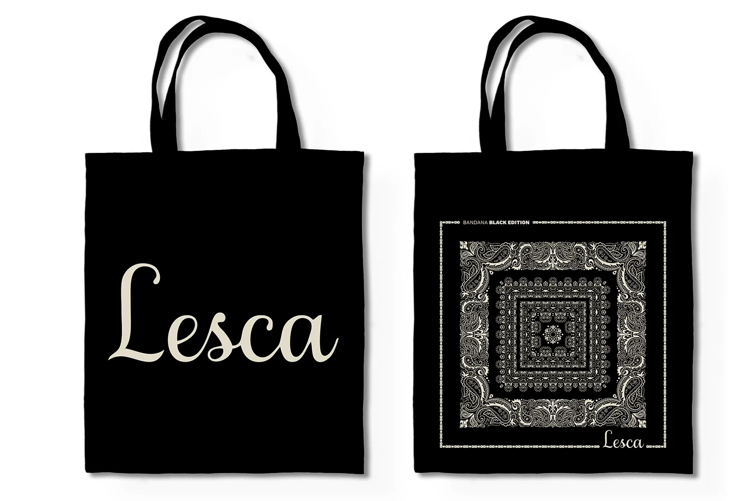 Lesca Tote Bag borsa shopping riutilizzabile