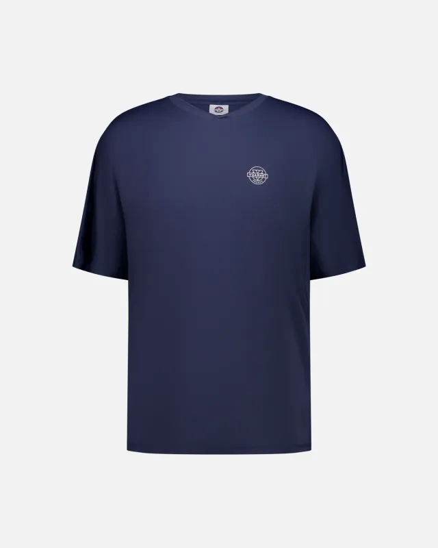 Vuarnet t-shirt tecnica uomo blu UPF 50+