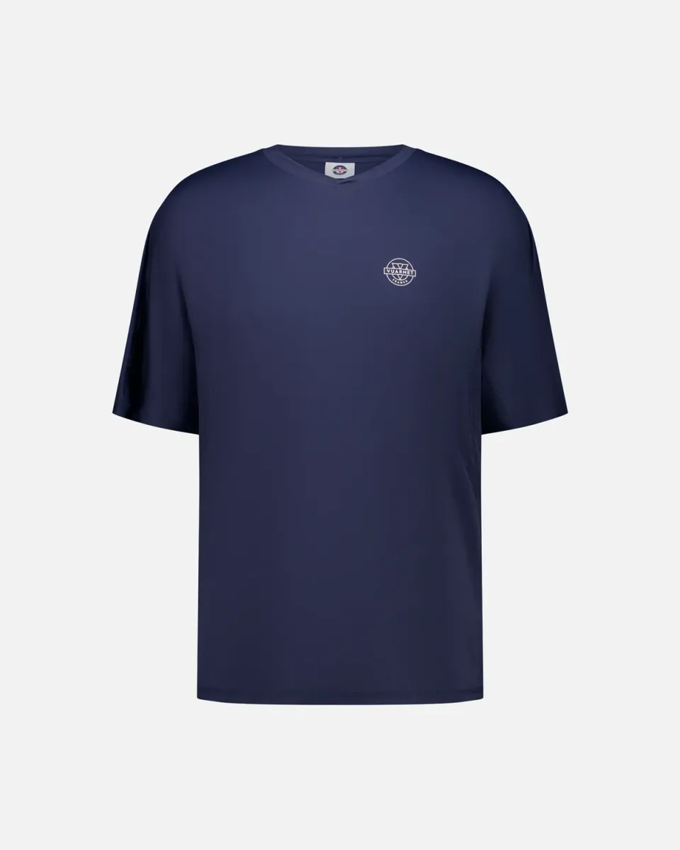 Vuarnet t-shirt tecnica uomo blu UPF 50+