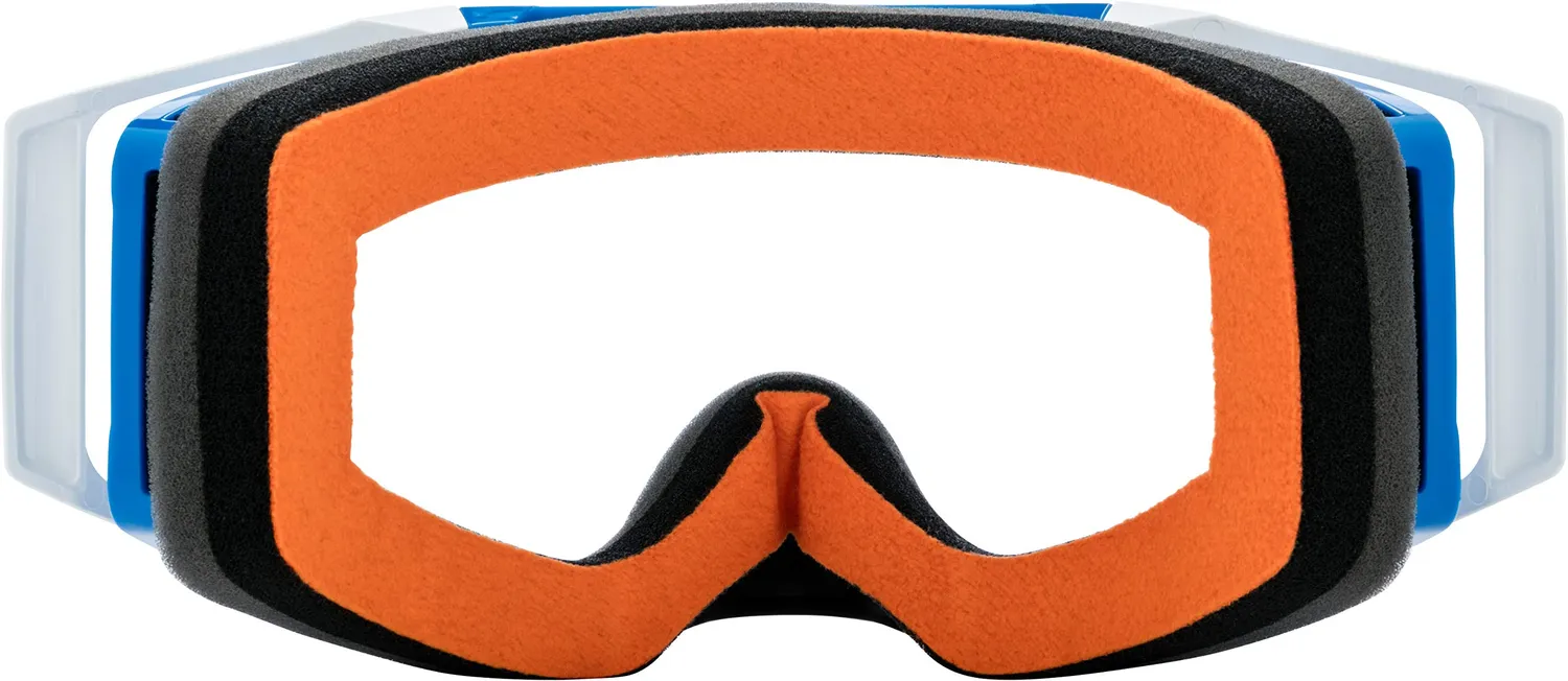 Spy Foundation maschera motocross blu lente clear