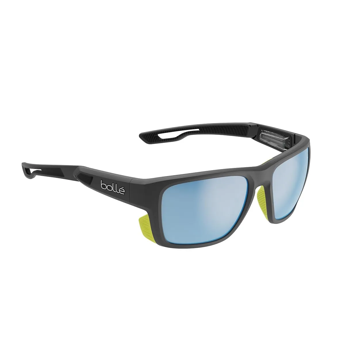 Bollé Airdrift M occhiali da sole nero Sky Blue polarizzati