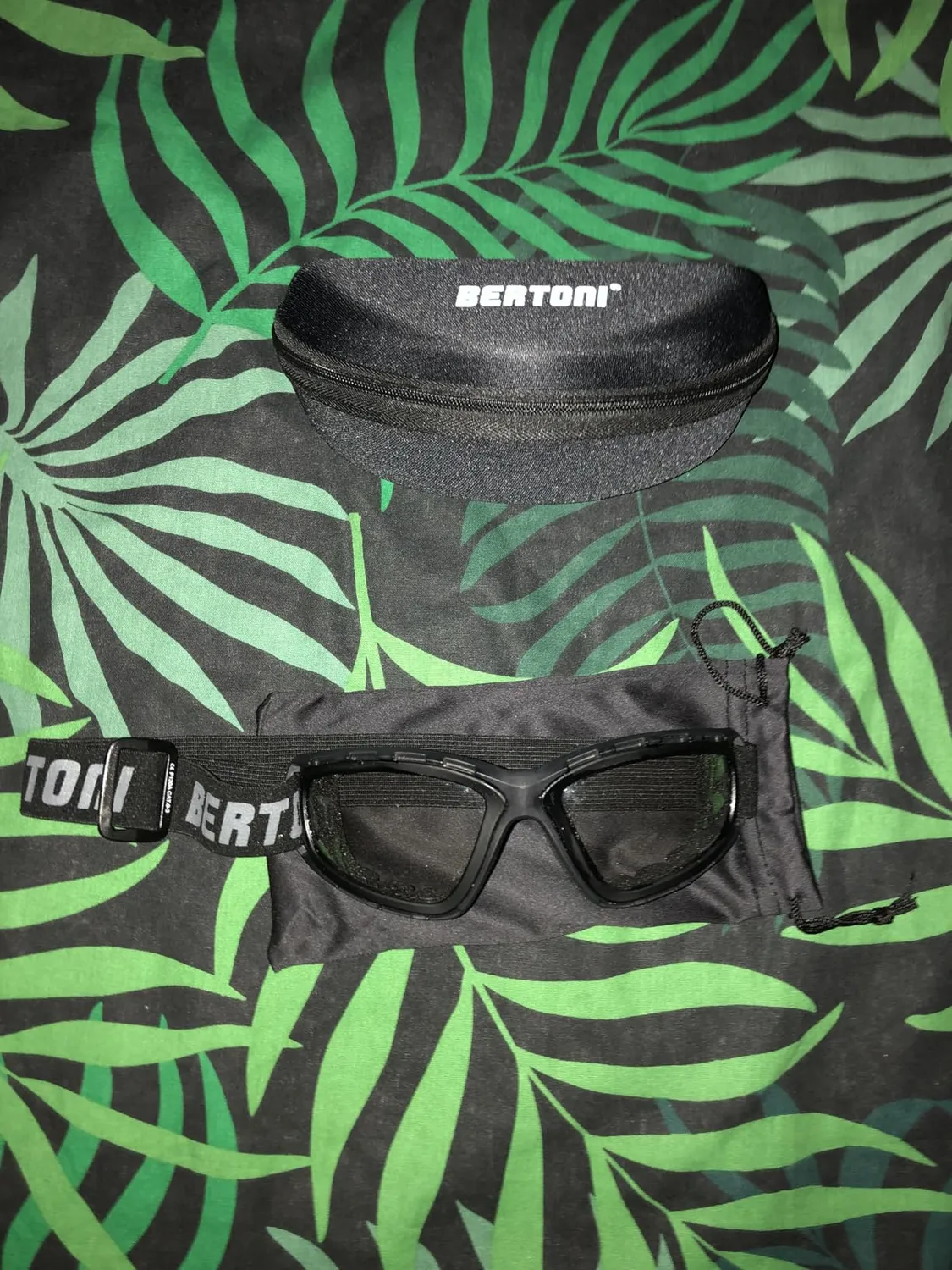 Bertoni F120A Maschera Moto Fotocromatica Cat. 0-3