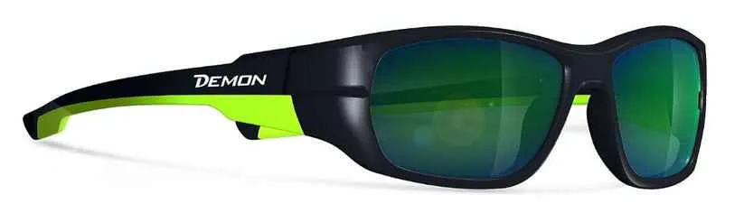 Demon Time occhiali bambino Giallo Blu specchiati 6-11 anni
