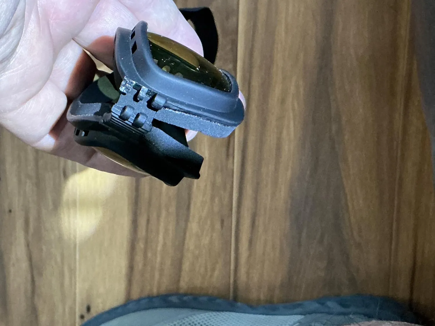 Bertoni 112 occhiali moto fotocromatici polarizzati nero opaco