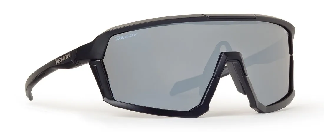 Demon Gravel occhiali pesca nero viola polarizzati