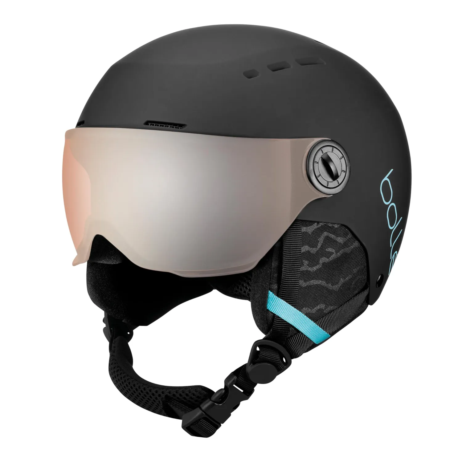 Bollé Quiz Visor casco sci bambino visiera rosa S