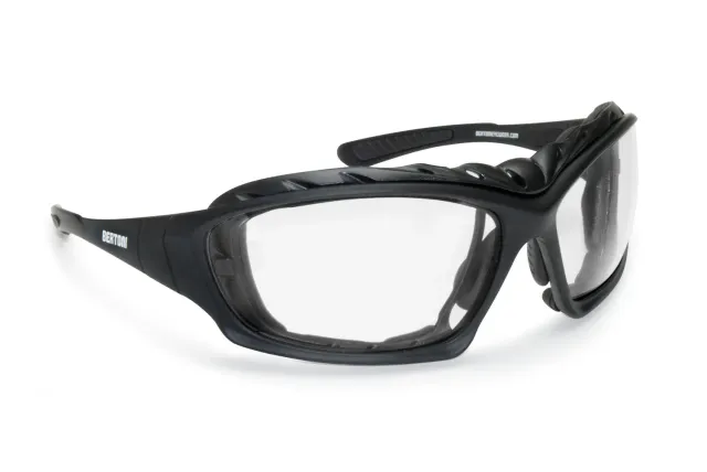 Bertoni 1949 366 occhiali moto fotocromatici clip vista