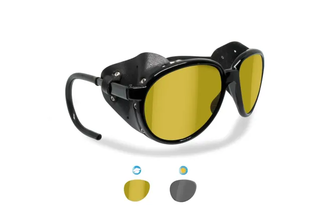 Bertoni Cortina occhiali montagna fotocromatici gialli