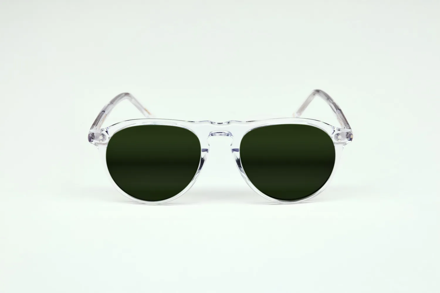 Lesca La Collection Tony montatura da vista crystal acetato