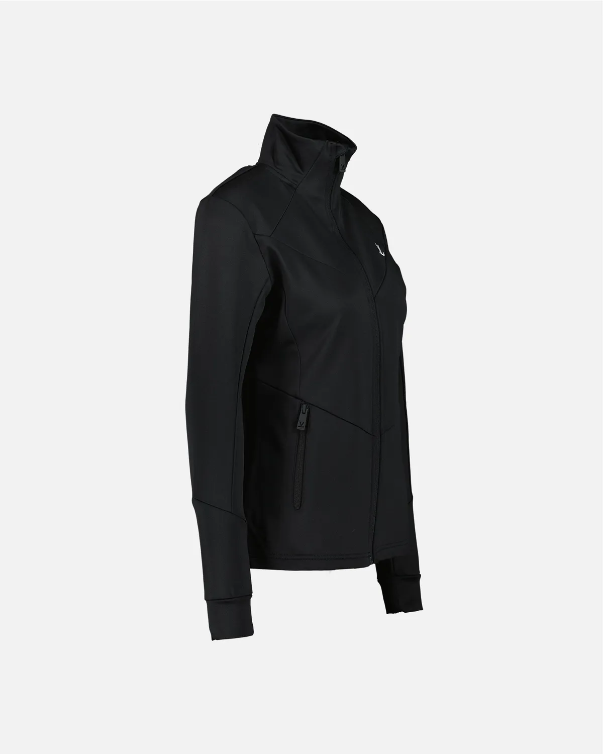 Vuarnet Husky Pile Donna Full Zip Perla Stretch