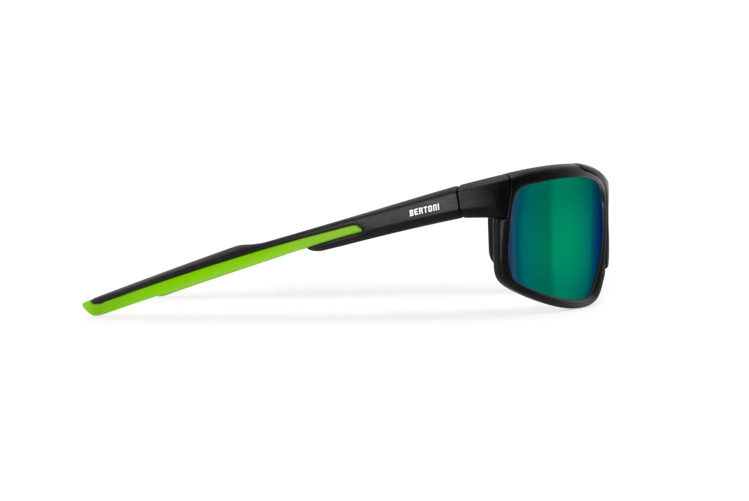 Bertoni D180M occhiale ciclismo kit 2 lenti fumo drive
