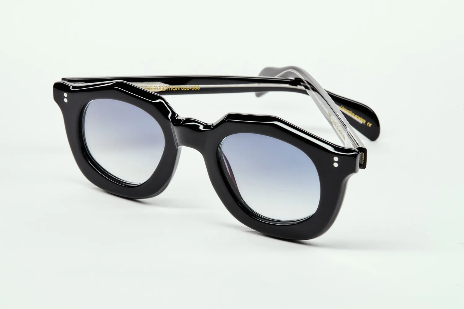 Lesca Collection Sine occhiale nero acetato