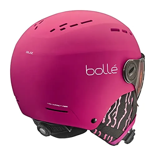 Bollé Quiz Visor casco sci bambino visiera rosa S