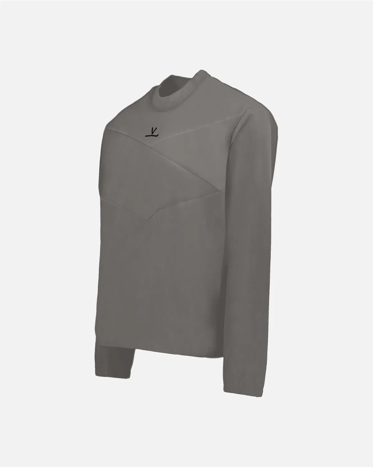 Vuarnet Technical maglia manica lunga nero grigio
