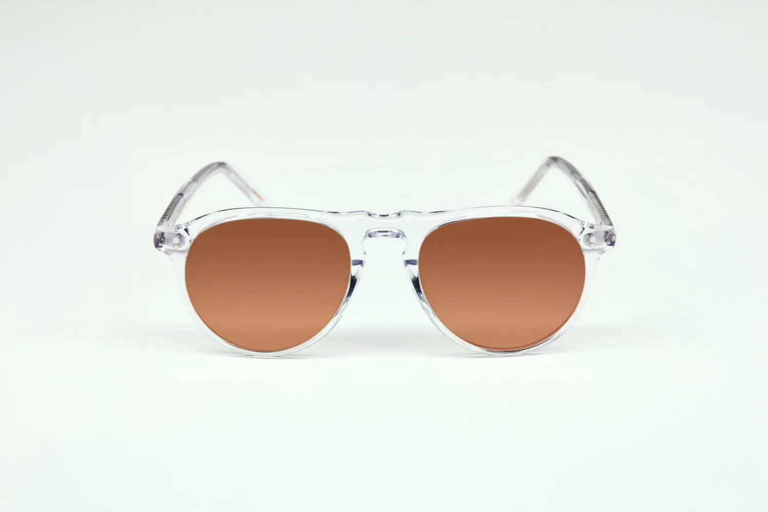 Lesca La Collection Tony montatura da vista crystal acetato