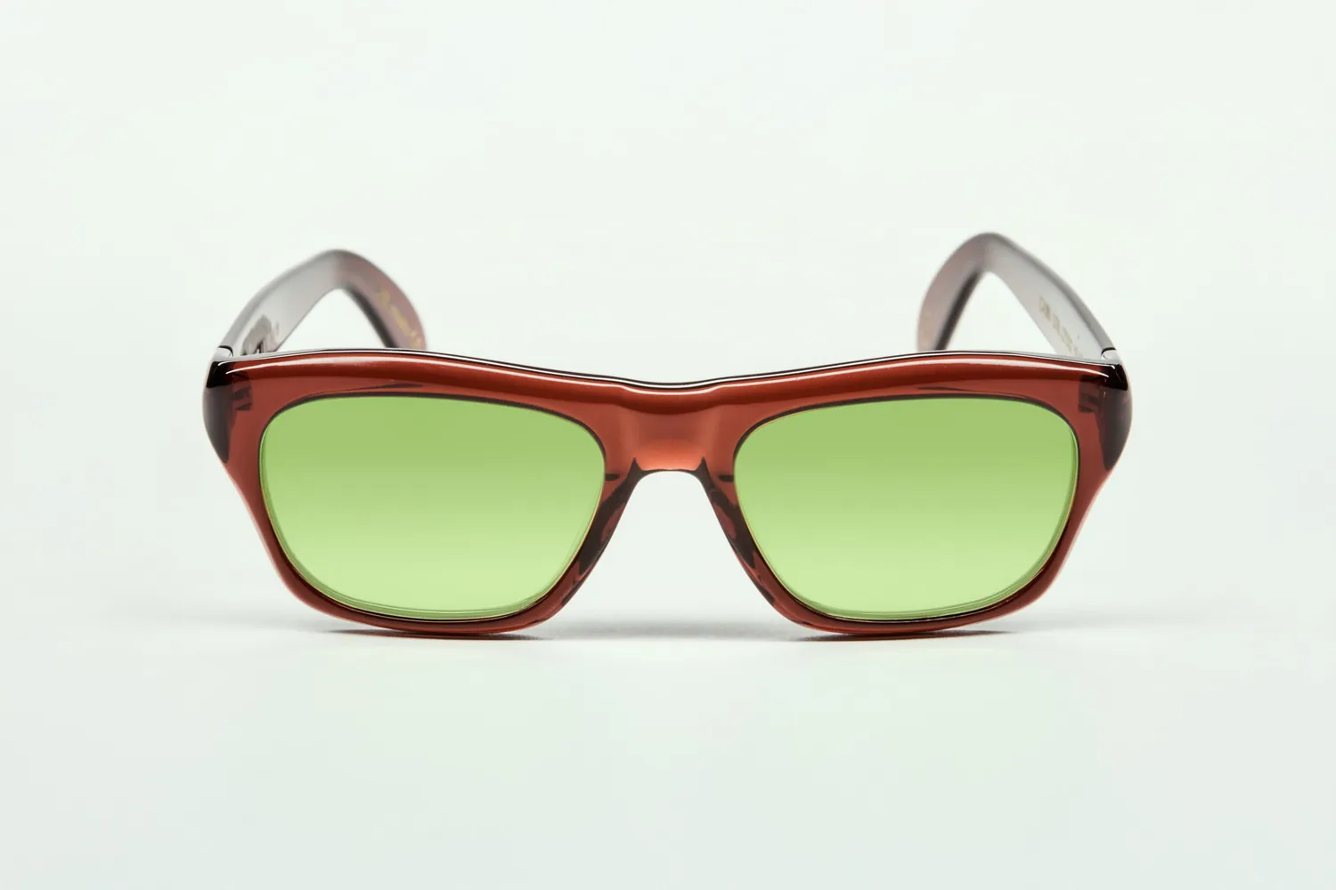 Lesca La Collection Cain occhiali Cognac acetato