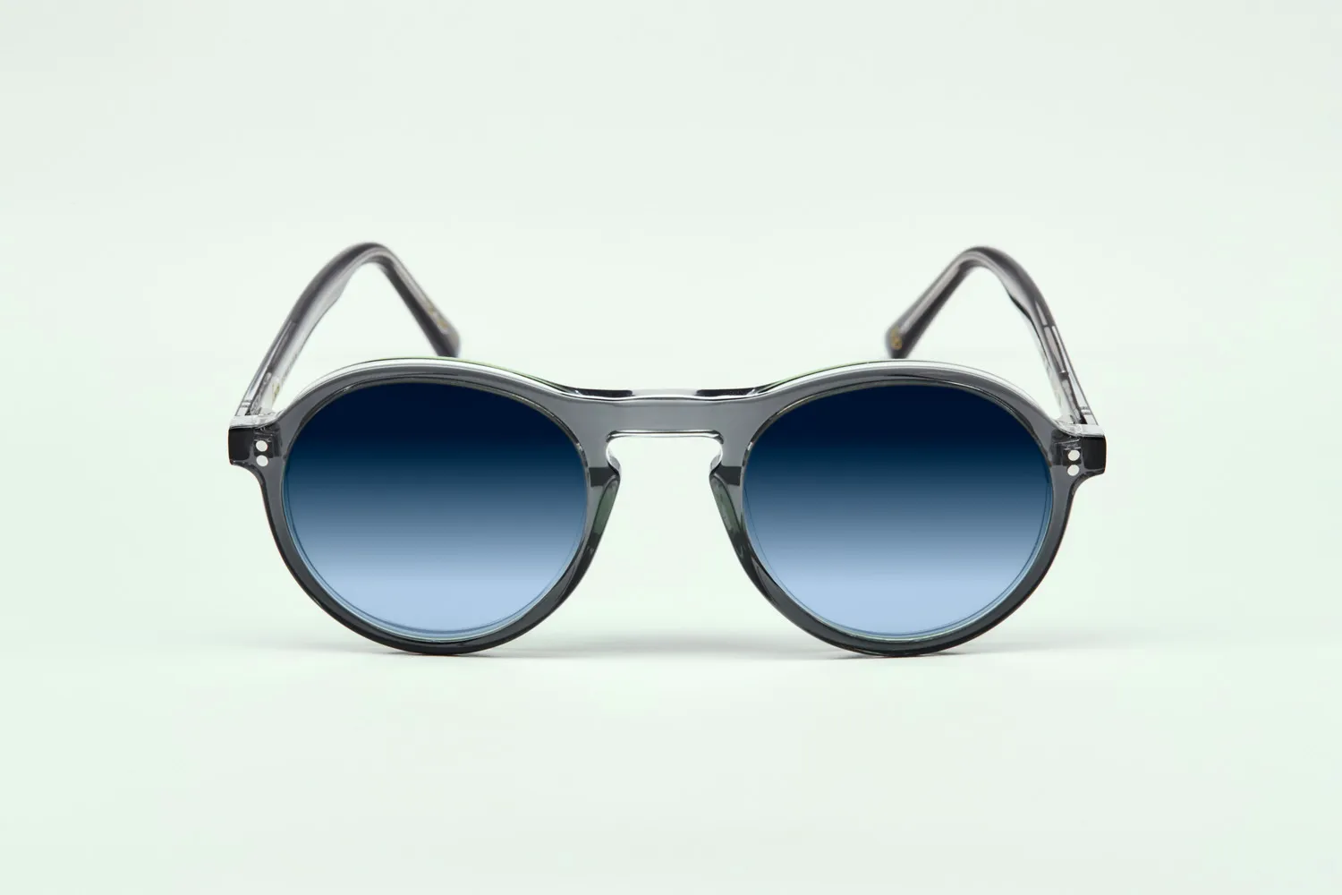 Lesca Collection Cage occhiale grigio acetato
