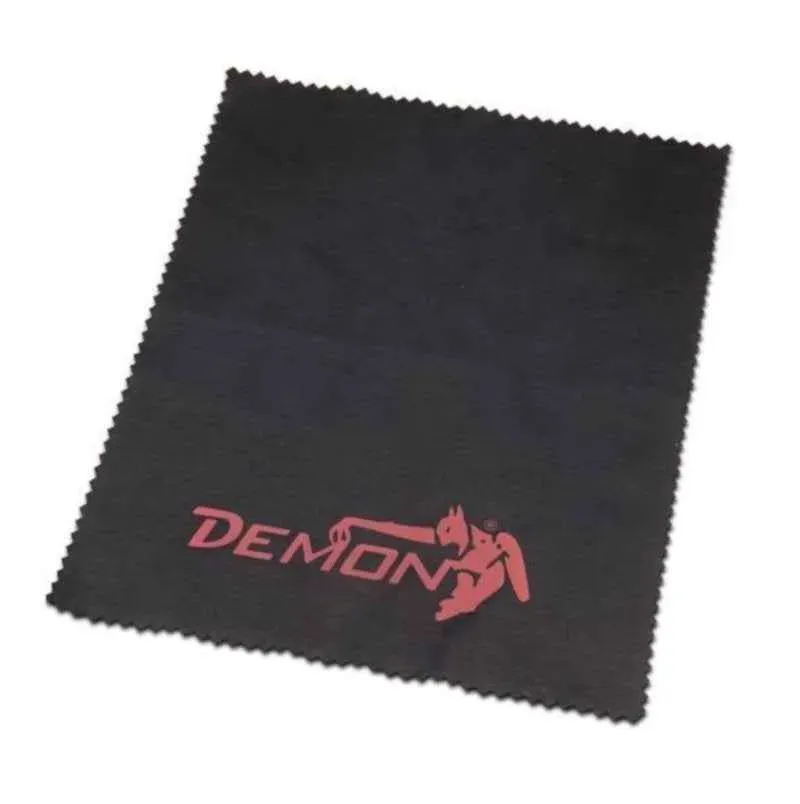 Demon Microfiber Leather panno microfibra occhiali nero
