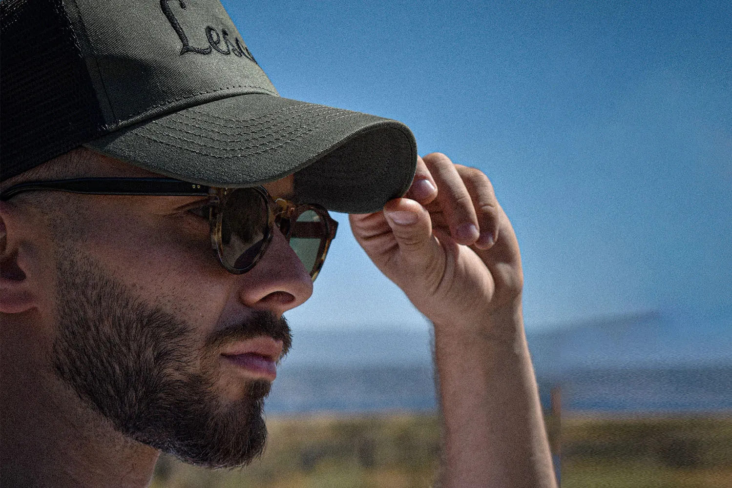 Lesca Clan occhiale da sole collab pilota acetato