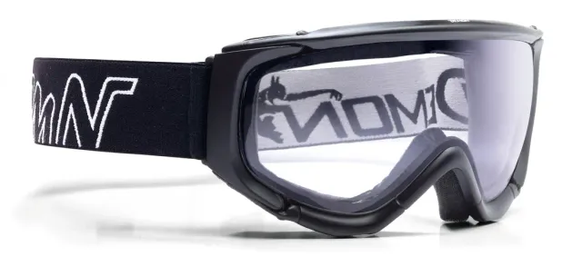 Demon Matrix maschera sci snowboard nera lente trasparente cat.1