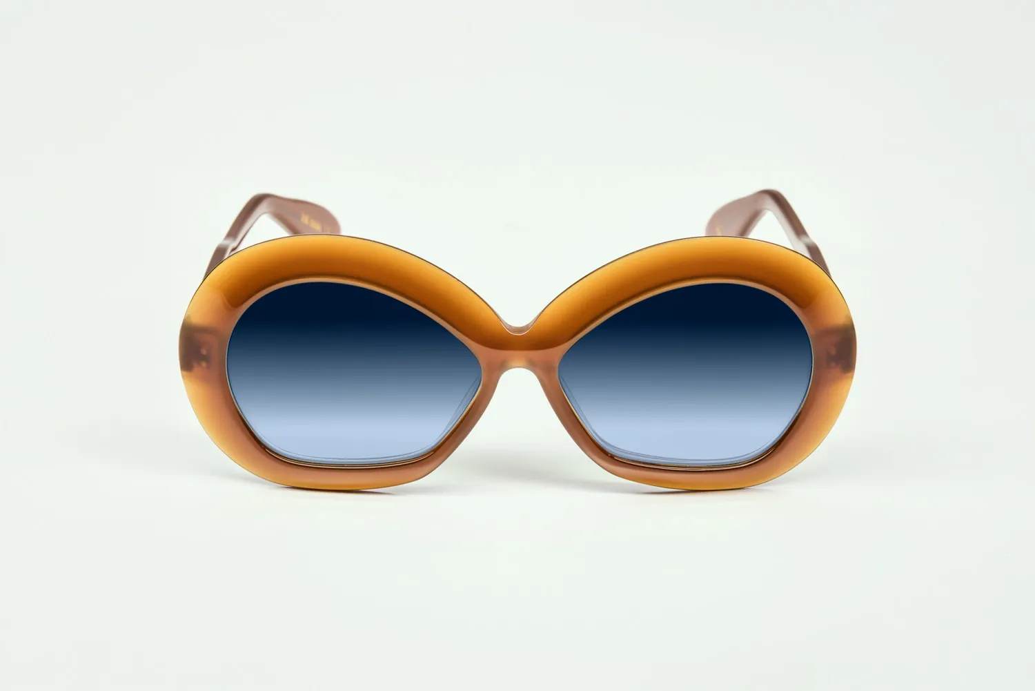 Lesca La Collection Iris montatura Miel Ambré acetato