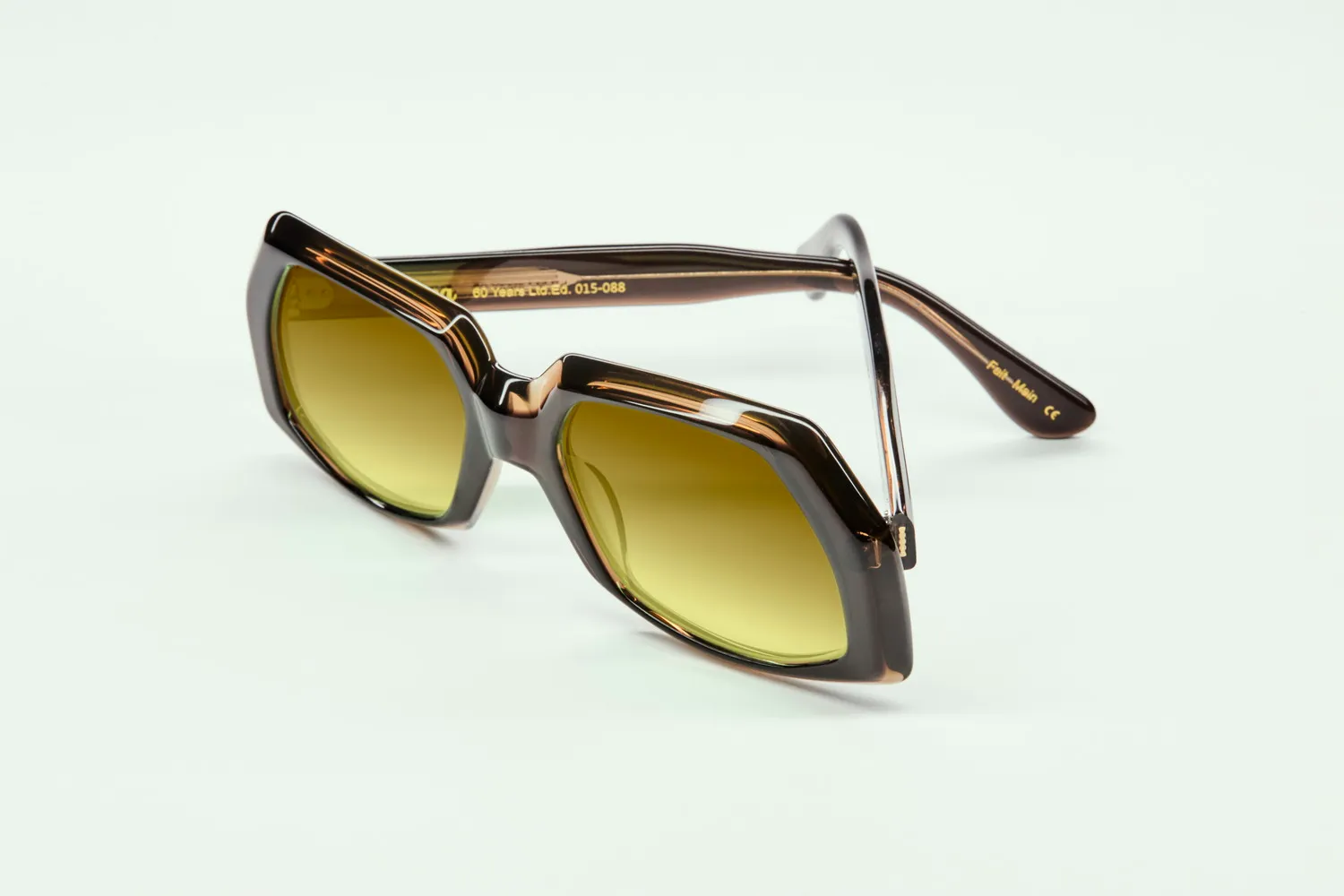 Lesca Klar Brun Creme occhiali acetato anniversario