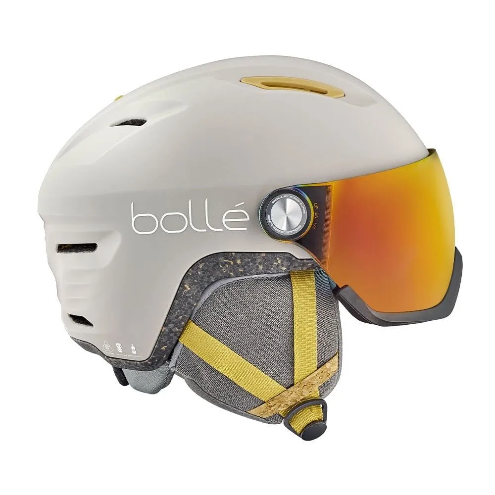 Bollé V-Atmos casco sci visiera beige S fotocromatico
