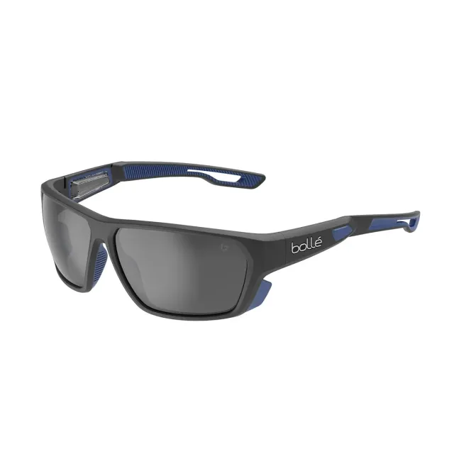 Bollé Singlasses Airfin occhiali da sole nero blu TNS polarizzati