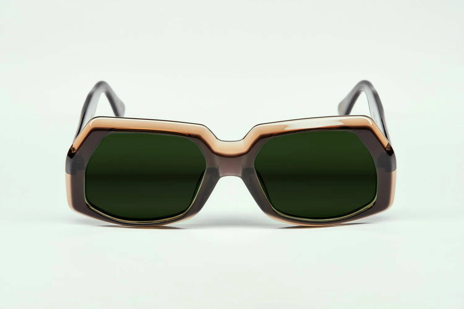 Lesca Klar Brun Creme occhiali acetato anniversario