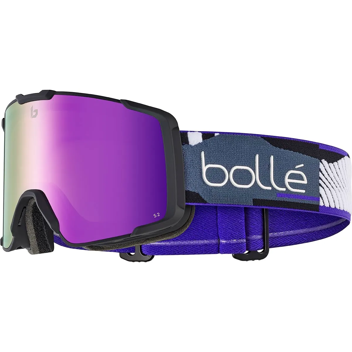 Bollé Cerro maschera sci bianco taglia M ampia