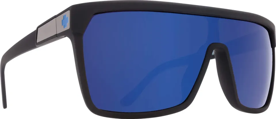 Spy Flynn occhiali da sole nero opaco Happy Bronze