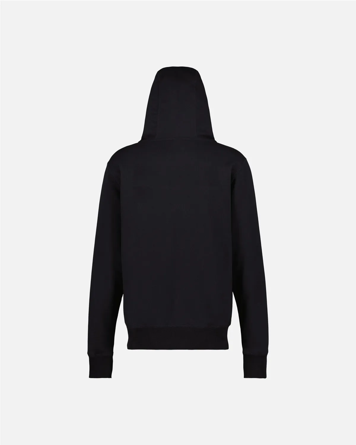 Vuarnet Signature Hoodie Felpa Nera Cotone Bio