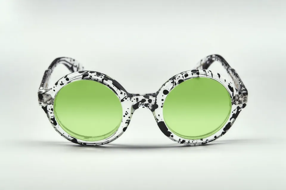 Lesca Collab Phil by Nicolas Herbe montatura da vista acetato