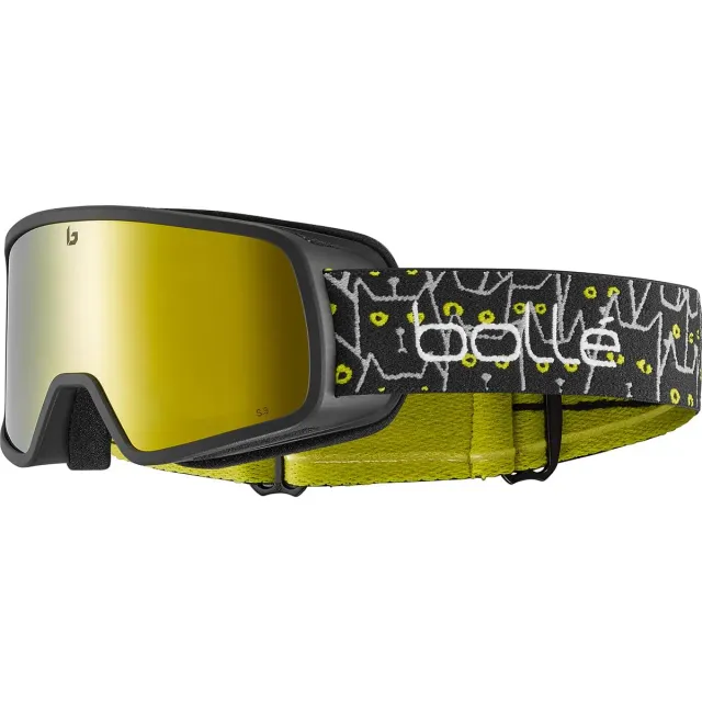 Bollé Nevada Jr Black Cats Matte maschera sci S Sunshine Cat 3