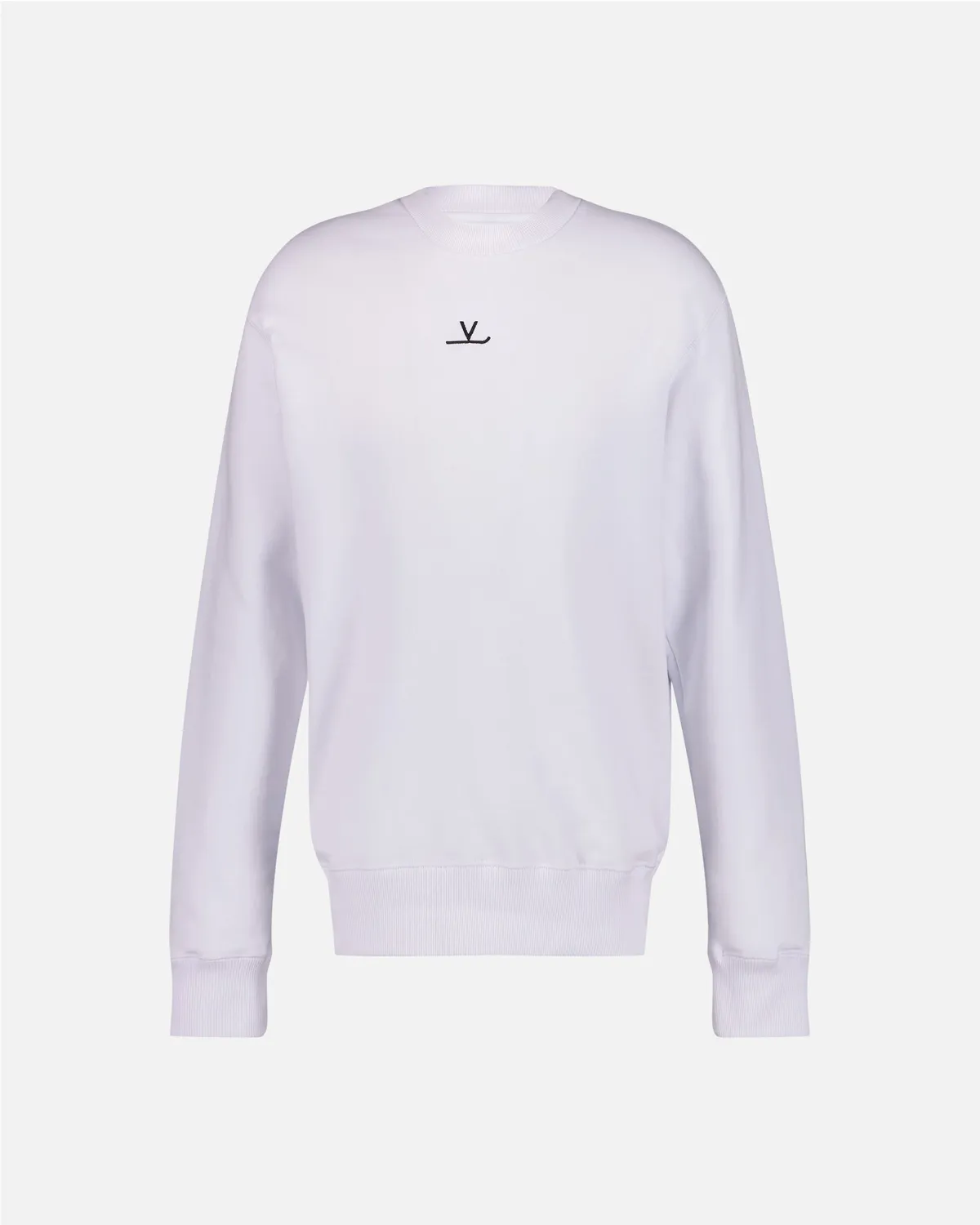 Vuarnet Signature Felpa Uomo Bianca cotone bio