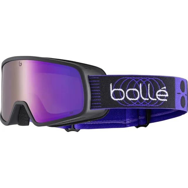 Bollé Nevada Jr maschera sci nera Sunrise S