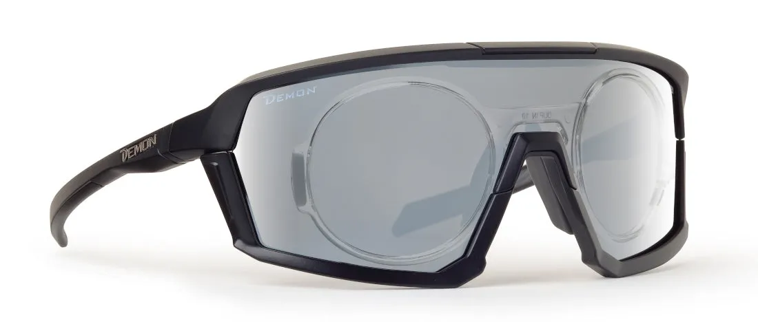 Demon Gravel occhiali sportivi vista Magenta con clip ottica