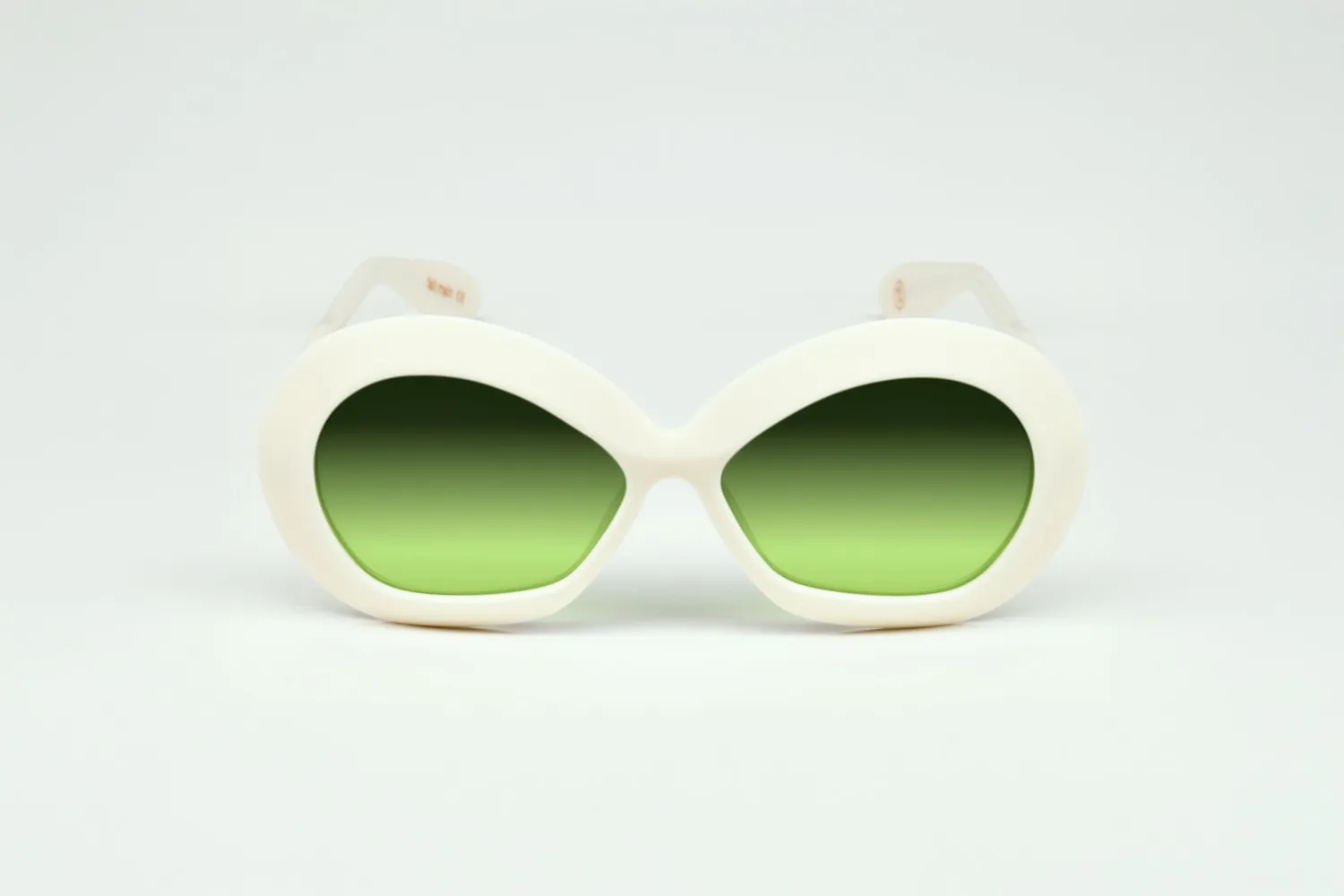 Lesca La Collection Iris montatura White acetato