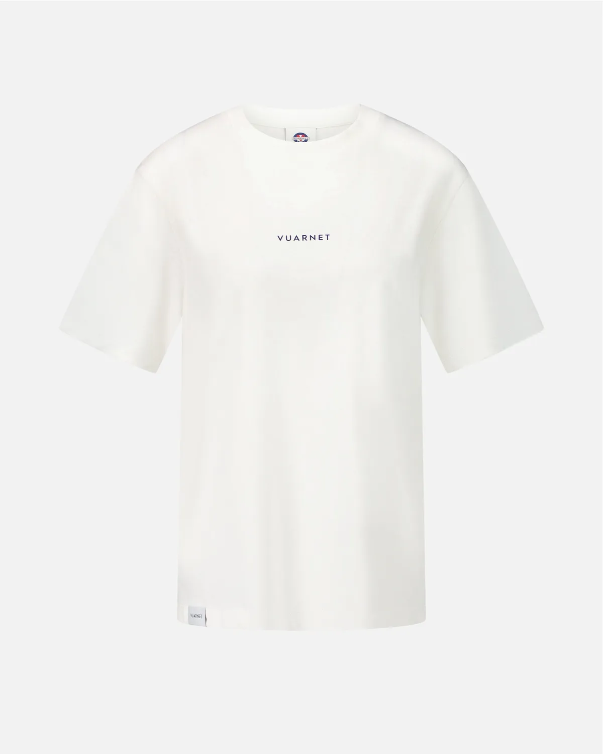 Vuarnet Logo t-shirt donna bianca cotone bio