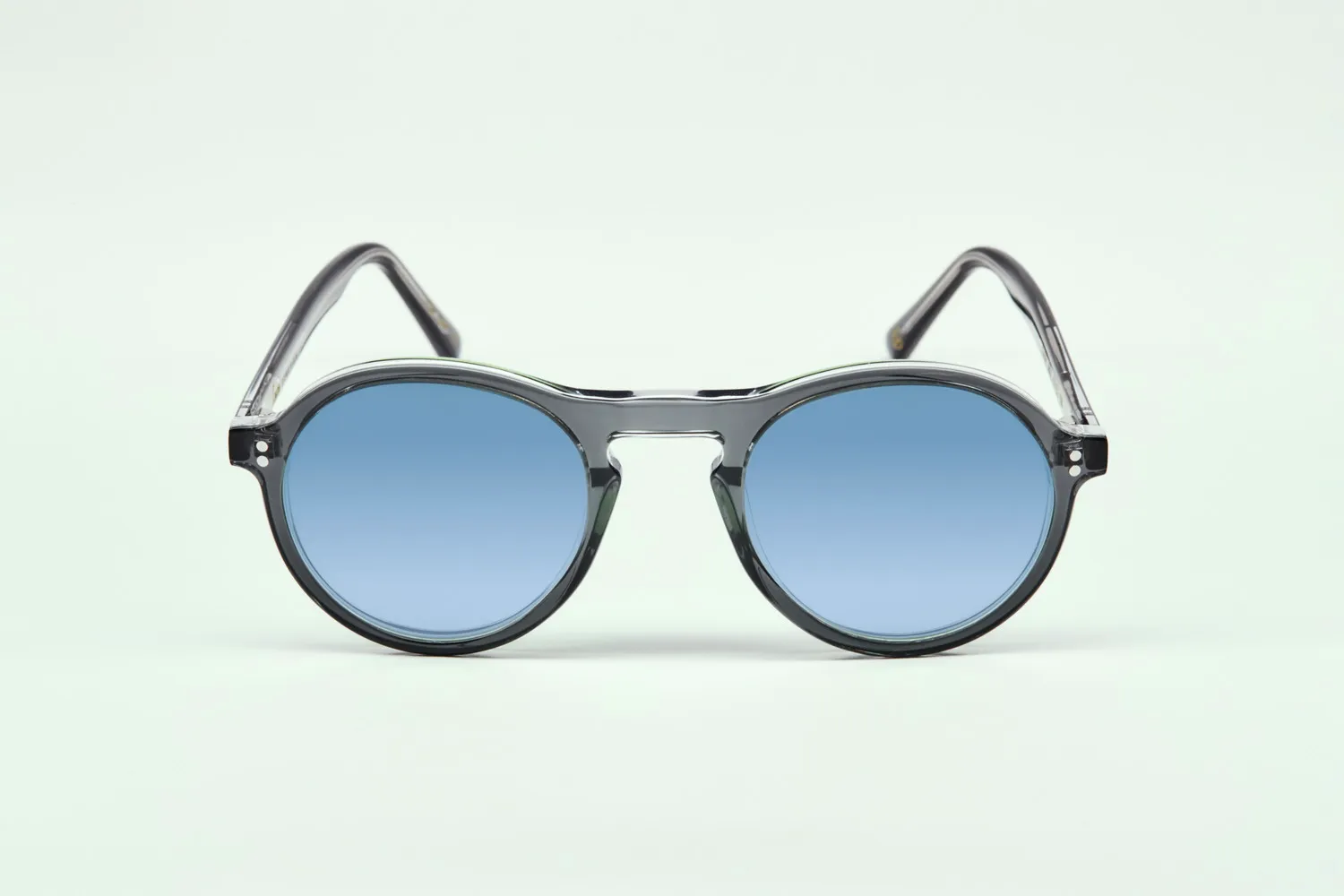 Lesca Collection Cage occhiale grigio acetato