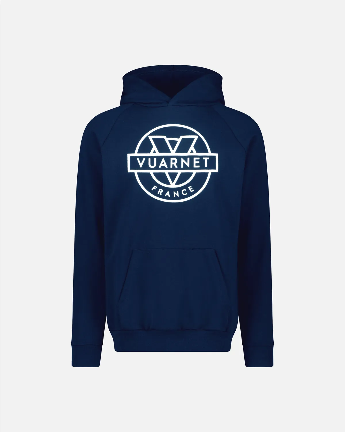 Vuarnet Outline Cotton Hoodie felpa Marine bio