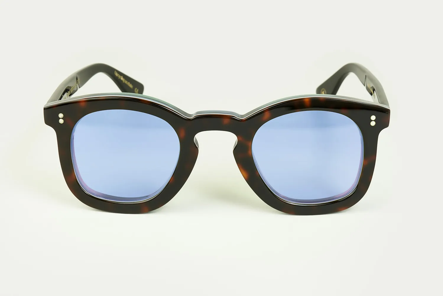Lesca Upcycling Deca montatura da vista Ecaille Bleue acetato