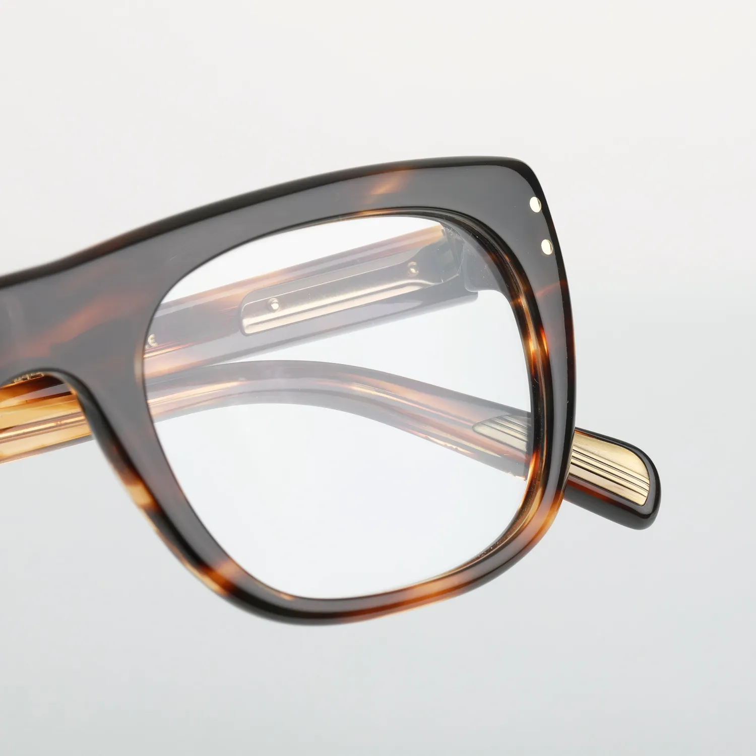 Steve McQueen Classic San Francisco montatura da vista nero tartarugato